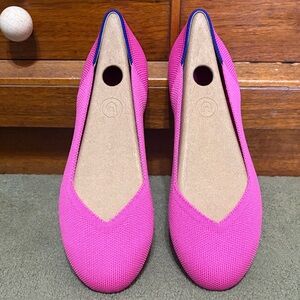 Rothy's Vibrant Pink Women's Flats